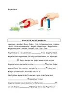 Vorschau - Arbeitsblätter - Magnetismus Versuche Aufgaben Lösung - Seite 2