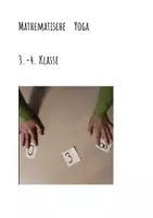 Vorschau - Spiele - Mathematik "Yoga" (3.-4. Klasse) Mathematik und Sport - Deckblatt