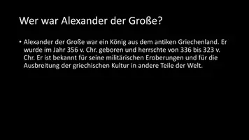 Vorschau - Arbeitsblätter - AB mit Fragen zum Thema "Alexander der Große" + Lösungsblatt + Infografik - Seite 3