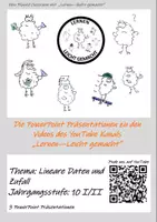 Vorschau - Präsentationen/Tafelbilder - Thema: Daten und Zufall 10 I/II (3 Präsentationen) - Deckblatt