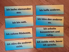 Vorschau - Poster - Klassenregeln editierbar - Seite 1