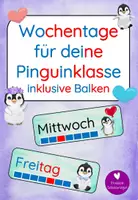 Vorschau - Mal- und Bastelvorlagen - Materialpaket für deine Pinguinklasse - Seite 1