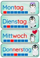 Vorschau - Mal- und Bastelvorlagen - Materialpaket für deine Pinguinklasse - Seite 2
