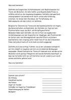 Vorschau - Arbeitsblätter - Was sind Instinkte? Text Aufgaben Lösung - Seite 2