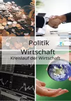 Vorschau - Arbeitsblätter - Kreislauf der Wirtschaft Text Aufgaben Lösung - Deckblatt