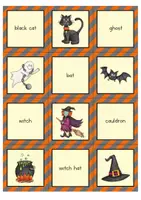 Vorschau - Spiele - Halloween Memo-Spiel für den Englischunterricht - Seite 2