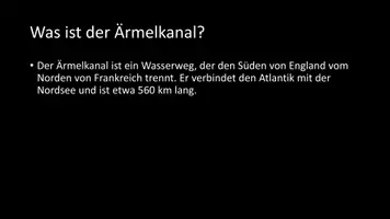Vorschau - Arbeitsblätter - AB mit Fragen zum Thema "Ärmelkanal" + Lösungsblatt - Seite 2