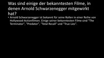 Vorschau - Arbeitsblätter - AB mit Fragen zum Thema "Arnold Schwarzenegger" + Lösungsblatt - Seite 2