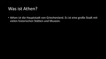 Vorschau - Arbeitsblätter - AB mit Fragen zum Thema "Athen" + Lösungsblatt - Seite 3