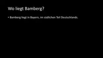 Vorschau - Arbeitsblätter - AB mit Fragen zum Thema "Bamberg" + Lösungsblatt + Mindmap - Seite 3