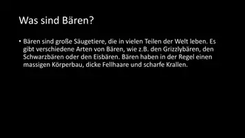 Vorschau - Arbeitsblätter - AB mit Fragen zum Thema "Bären" + Lösungsblatt + Infografik - Seite 3
