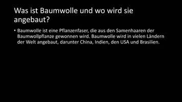 Vorschau - Arbeitsblätter - AB mit Fragen zum Thema "Baumwolle" + Lösungsblatt + Mindmap + Infografik - Seite 3