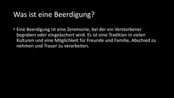 Vorschau - Arbeitsblätter - AB mit Fragen zum Thema "Beerdigung" + Lösungsblatt + Infografik - Seite 3