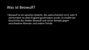 Vorschau - Arbeitsblätter - AB mit Fragen zum Thema "Beowulf" + Lösungsblatt + Infografik - Seite 3