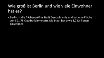 Vorschau - Arbeitsblätter - AB mit Fragen zum Thema "Berlin" + Lösungsblatt - Seite 3