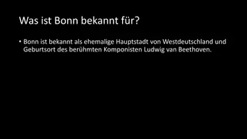 Vorschau - Arbeitsblätter - AB mit Fragen zum Thema "Bonn" + Lösungsblatt - Seite 2