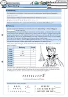 Vorschau - Arbeitsblätter - Einführung in die Potenzschreibweise mit dem Zauberlehrling - Seite 1