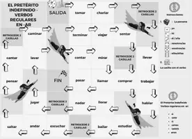 Vorschau - Stationenlernen - El Pretérito Indefinido - Verbos REGULARES en -AR - Juego de dados - Seite 2