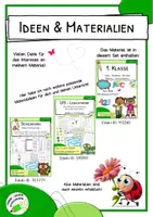 Vorschau - Arbeitsblätter - Schulbeginn -Einschulung- Schulsachen - GRATIS - Seite 1