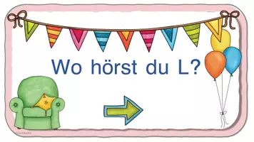 Vorschau - Interaktives Material - Wo hörst du L? Interaktive PDF zur phonologischen Bewusstheit - Seite 2