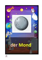 Vorschau - Fördermaterial/Inklusion - Planetenerkundung Bildwortkarten zum Sonnensystem - Seite 1