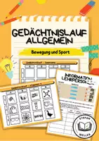 Vorschau - Spiele - Megapaket - Gedächtnislauf - Sportunterricht - Seite 1