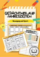 Vorschau - Quiz - Gedächtnislauf - Jahreszeiten - Staffellauf - Deckblatt
