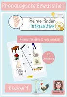 Vorschau - Arbeitsblätter - Materialpaket Reime - Phonologische Bewusstheit (growing Bundle) - Seite 1