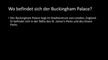 Vorschau - Arbeitsblätter - AB mit Fragen zum Thema "Buckingham Palace" + Lösungsblatt - Seite 3