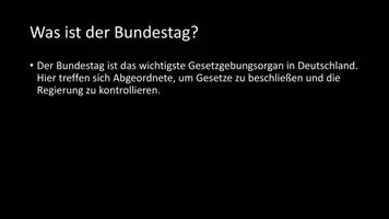 Vorschau - Arbeitsblätter - AB mit Fragen zum Thema "Bundestag" + Lösungsblatt + Infografik - Seite 3