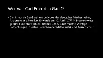 Vorschau - Arbeitsblätter - AB mit Fragen zum Thema "Carl Friedrich Gauß" + Lösungsblatt - Seite 2