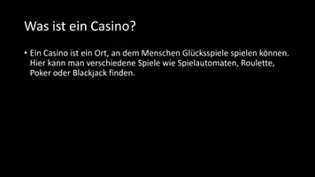 Vorschau - Arbeitsblätter - AB mit Fragen zum Thema "Casinos" + Lösungsblatt - Seite 2