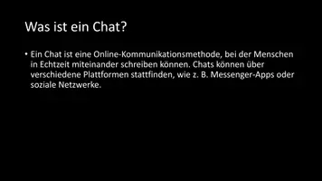 Vorschau - Arbeitsblätter - AB mit Fragen zum Thema "Chat" + Lösungsblatt + Infografik - Seite 3