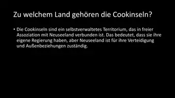 Vorschau - Arbeitsblätter - AB mit Fragen zum Thema "Cookinseln" + Lösungsblatt - Seite 3