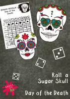 Vista previa - Manualidades / Dibujos para colorear - Day of the Death - Roll a Sugar Skull- Calaveras para el Dia de los Muertos - Portada