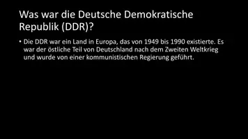 Vorschau - Arbeitsblätter - AB mit Fragen zum Thema "Deutsche Demokratische Republik" + Lösungsblatt + Infografik - Seite 3