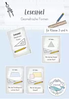 Vorschau - Spiele - Lesespiel - Geometrische Formen - Deckblatt