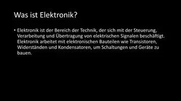 Vorschau - Arbeitsblätter - AB mit Fragen zum Thema "Elektronik" + Lösungsblatt + Infografik - Seite 3