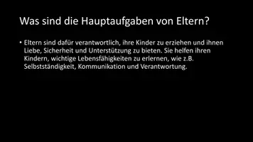 Vorschau - Arbeitsblätter - AB mit Fragen zum Thema "Eltern" + Lösungsblatt - Seite 2