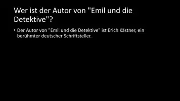 Vorschau - Arbeitsblätter - AB mit Fragen zum Thema "Emil und die Detektive" + Lösungsblatt + Mindmap + Infografik - Seite 3