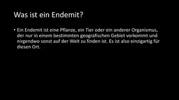 Vorschau - Arbeitsblätter - AB mit Fragen zum Thema "Endemiten" + Lösungsblatt - Seite 2