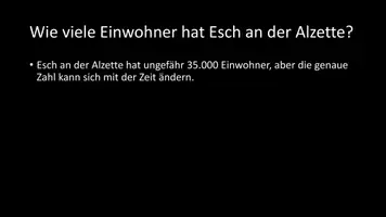 Vorschau - Arbeitsblätter - AB mit Fragen zum Thema "Esch an der Alzette" + Lösungsblatt - Seite 3