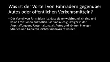 Vorschau - Arbeitsblätter - AB mit Fragen zum Thema "Fahrräder" + Lösungsblatt + Infografik - Seite 3