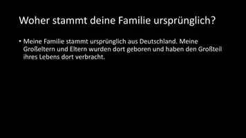 Vorschau - Arbeitsblätter - AB mit Dialog zum Thema "Das bin ich - Meine Familie und Herkunft" - Seite 1