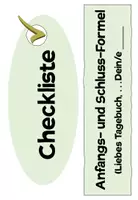 Vorschau - Poster - Tagebucheintrag - Visualisierung, Checkliste + AB - Seite 2