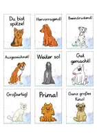 Vorschau - Bildkarten - Lobkärtchen für die Hundeklasse - Lobkarten Hund - Seite 2