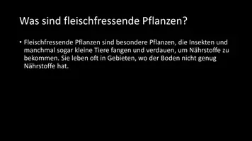 Vorschau - Arbeitsblätter - AB mit Fragen zum Thema "Fleischfressende Pflanze" + Lösungsblatt + Infografik - Seite 3