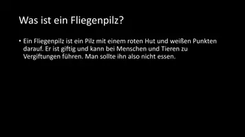 Vorschau - Arbeitsblätter - AB mit Fragen zum Thema "Fliegenpilz" + Lösungsblatt - Seite 2