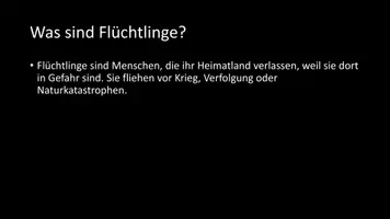 Vorschau - Arbeitsblätter - AB mit Fragen zum Thema "Flüchtlinge" + Lösungsblatt + Infografik - Seite 3