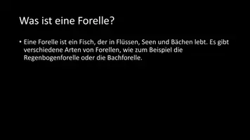 Vorschau - Arbeitsblätter - AB mit Fragen zum Thema "Forelle" + Lösungsblatt + Mindmap + Infografik - Seite 3